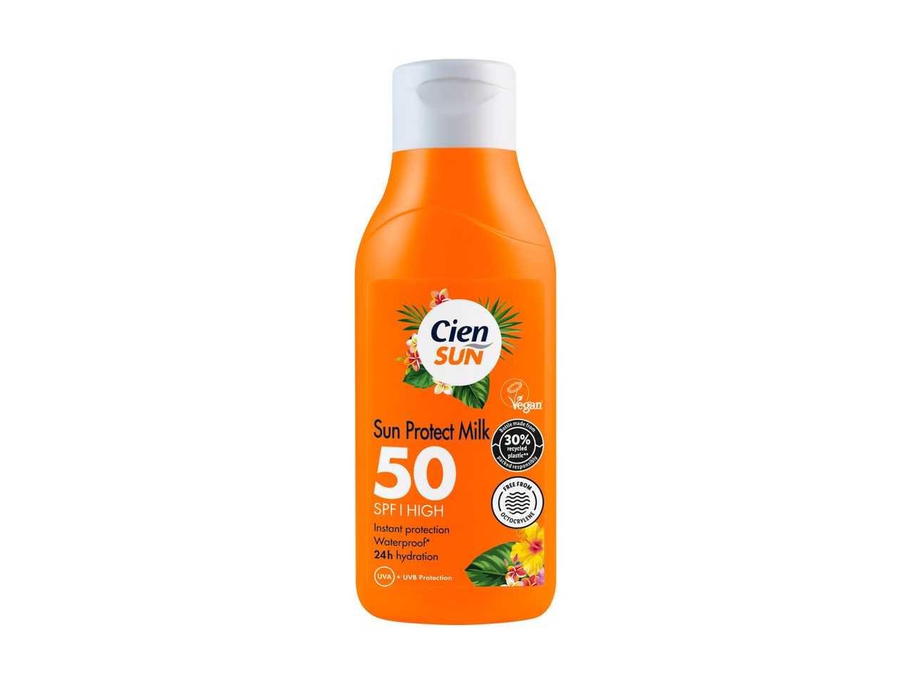 'Cetaphil Baby' apsaugos nuo saulės losjonas SPF 50 su vaisių ekstraktais.