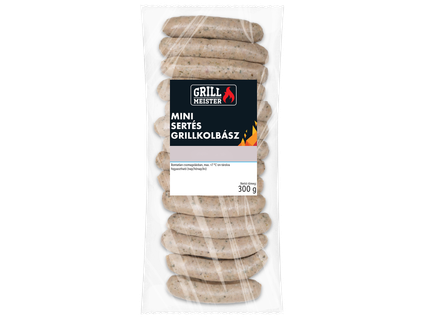 Mini sertés grillkolbász