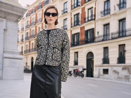 Női steppelt dzseki