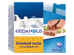 Thon fumé Eridanous, style grec, à l'huile de tournesol.