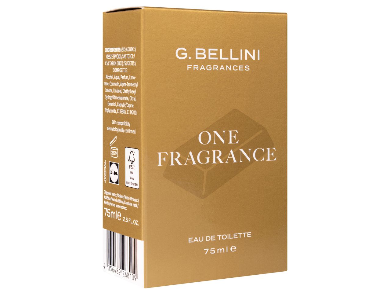 G. Bellini illatok: One Fragrance Eau de Toilette, 75 ml.