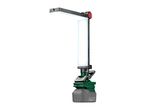Cordless LED work light with adjustable arm and rechargeable battery pack