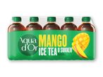 Vogu d'Or mango iste-pakke med seks flasker.