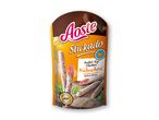 Aoste Stickado kyllingesalamipinde i en pakke.