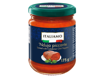 Vytinta tepama dešra Nduja