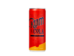 Rood blikje Rum & Cola Style mixdrank, 5,0% vol, 25 cl.