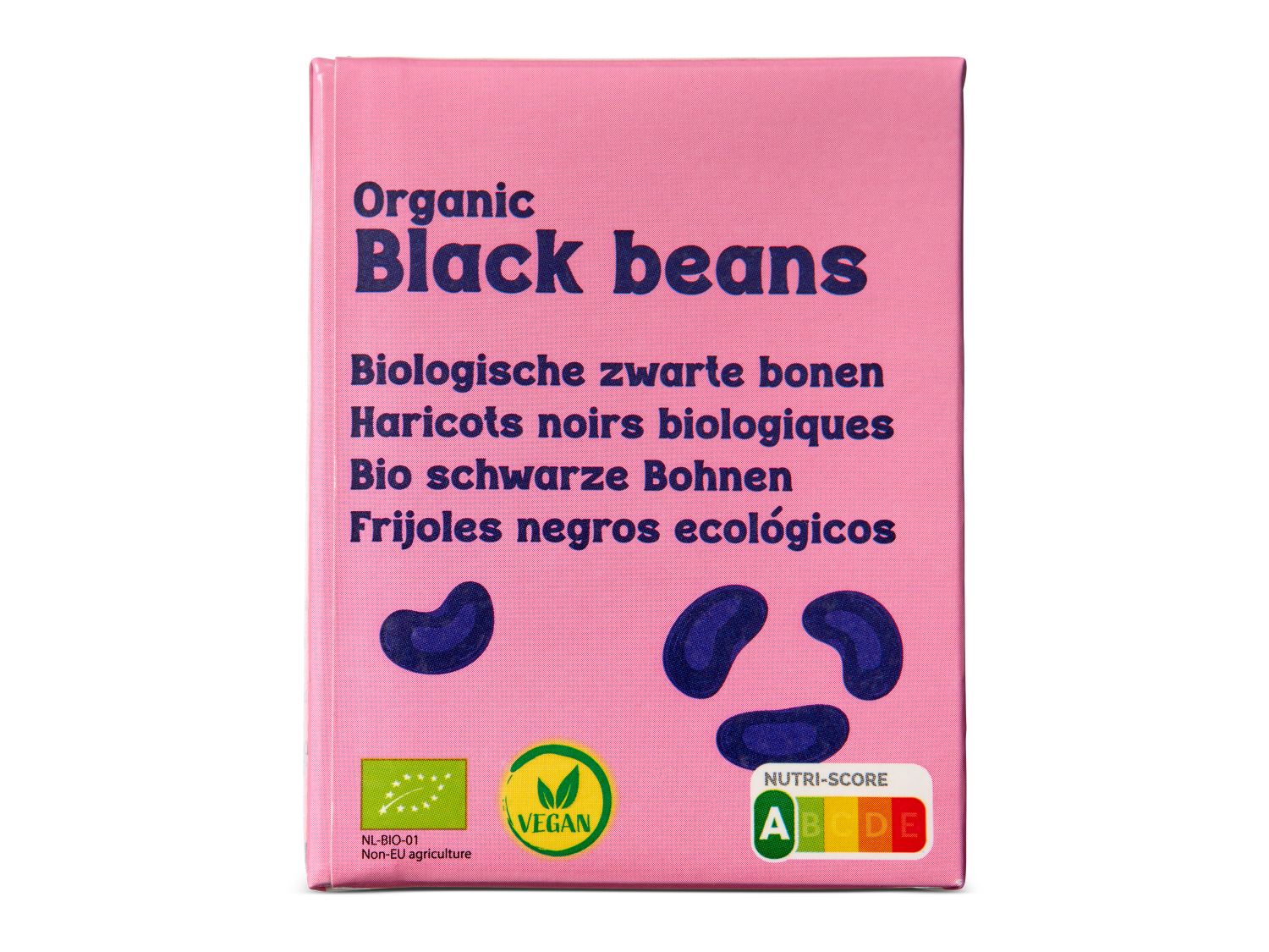 Bio-zwarte bonen