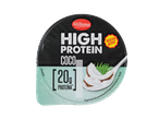Iogurte Milbona High Protein Coco com 20g de proteína, nova embalagem.