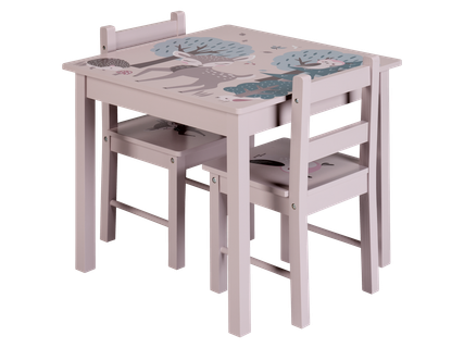 LIVARNO home Bērnu galds ar 2 krēsliem