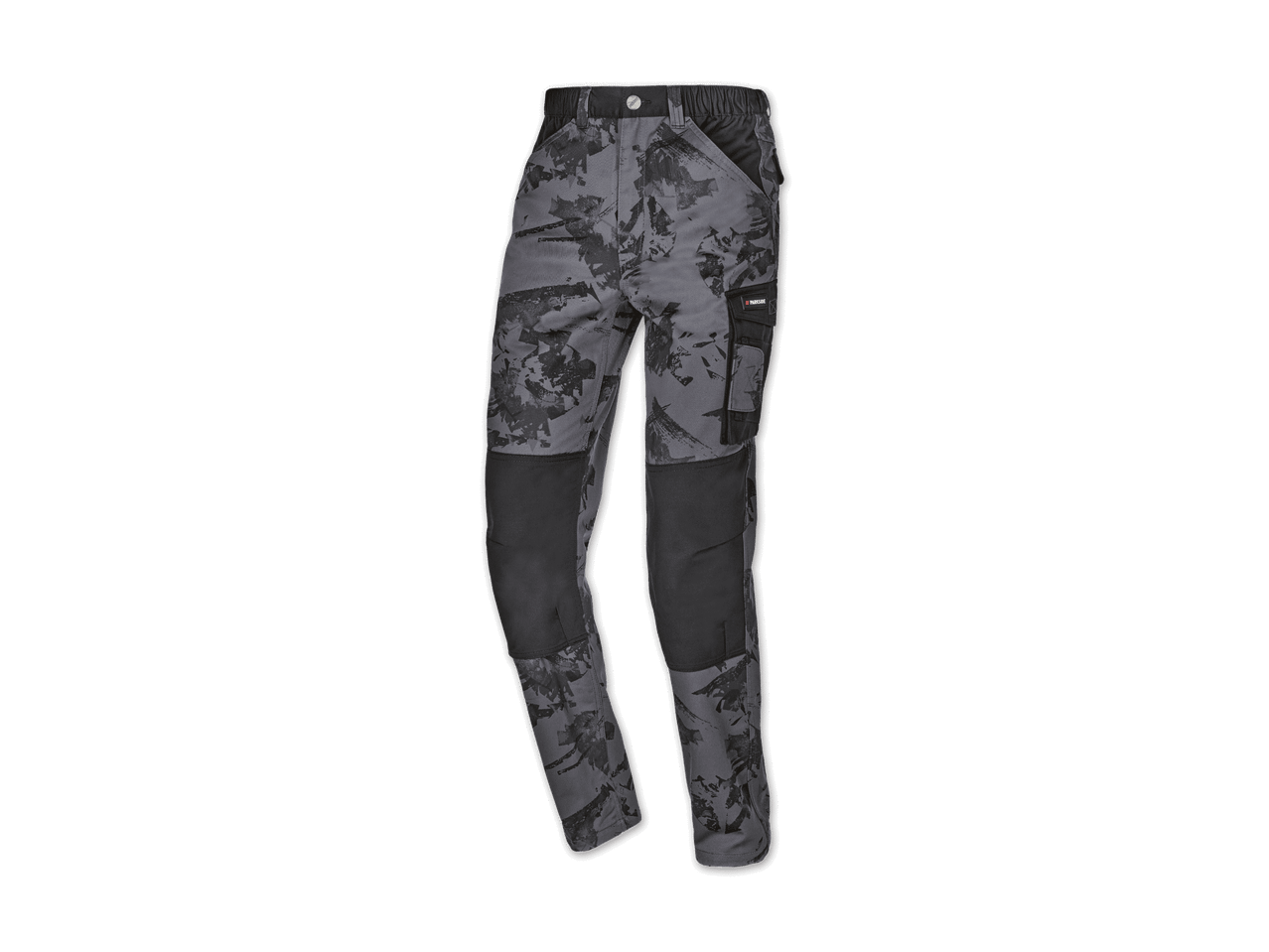 Camouflage-Hose mit Kniepolstern.