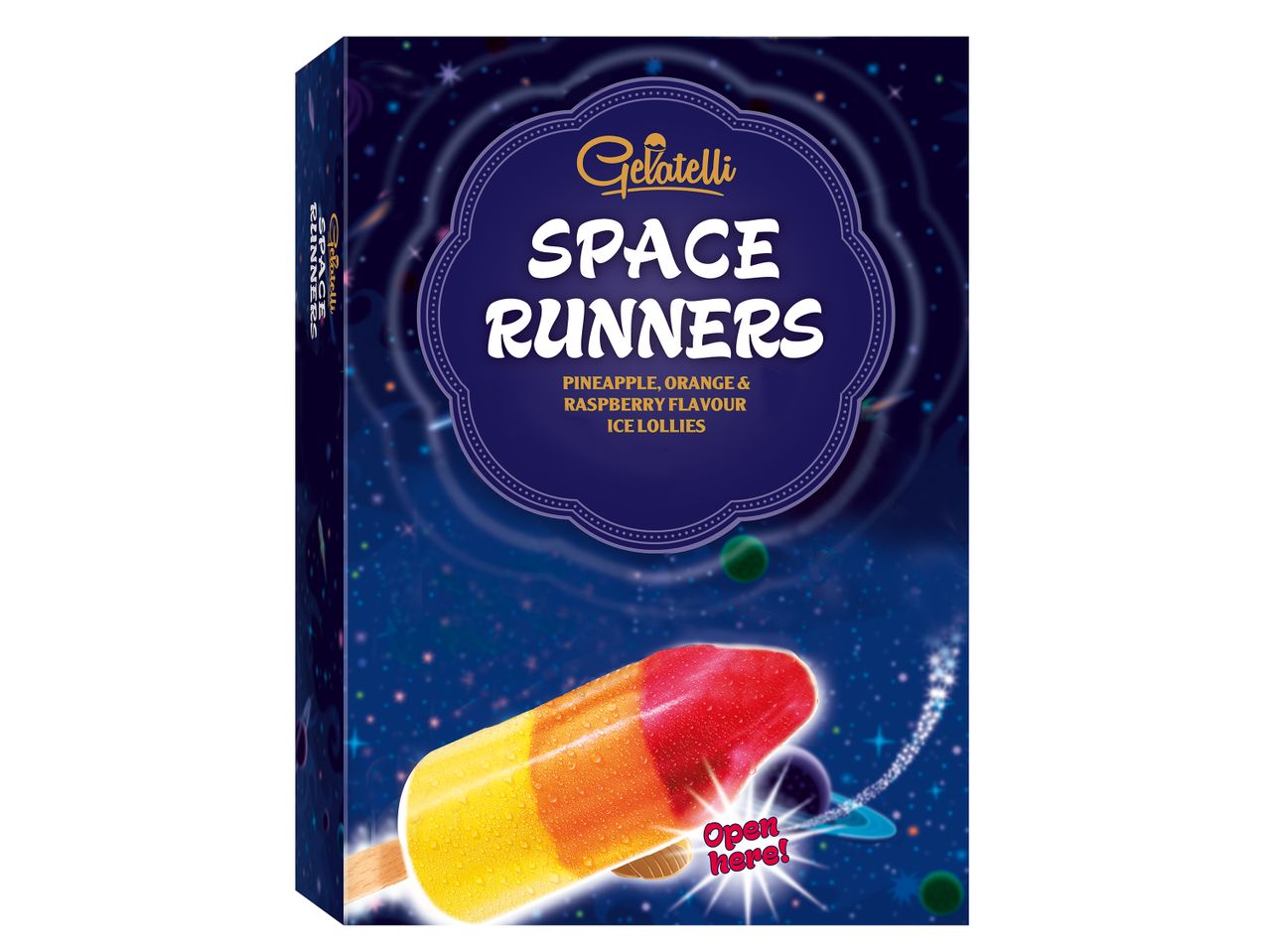 Gehe zu Vollbildansicht: Raketeneis Space Runners - Bild 1