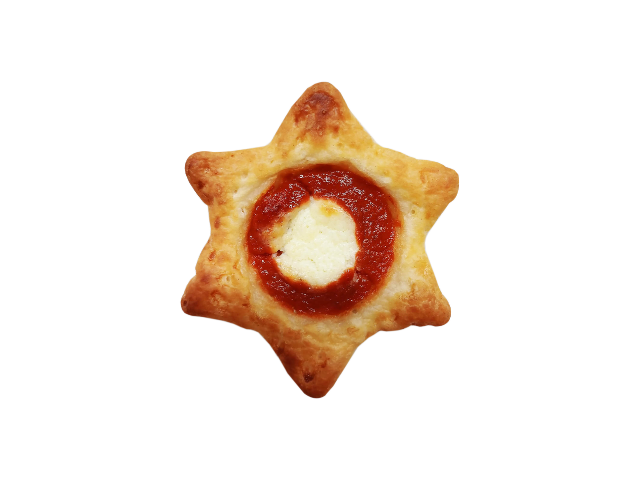 9 pizzette a stella pomodoro mozzarella