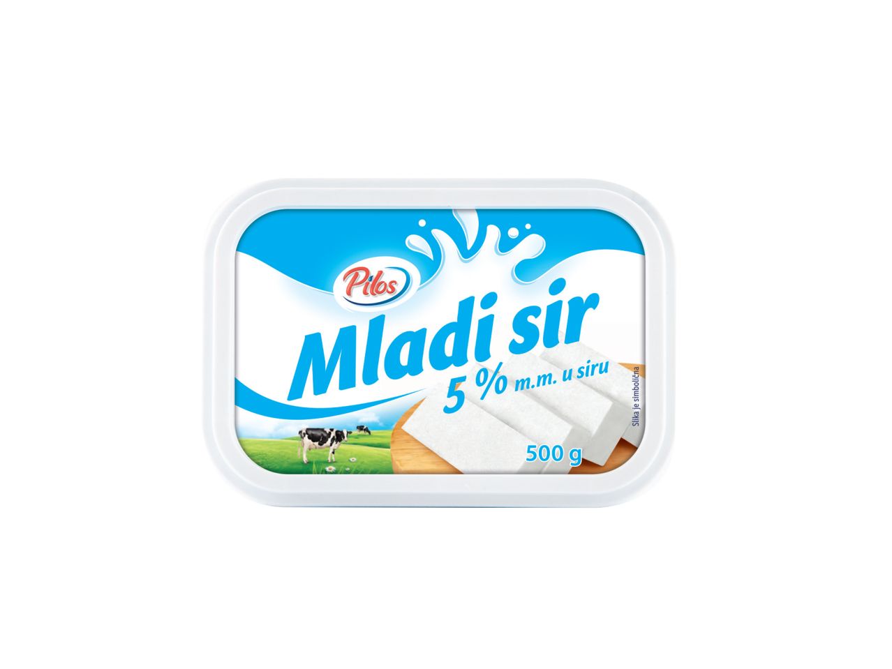 Pakovanje mladog sira Mladi sir.