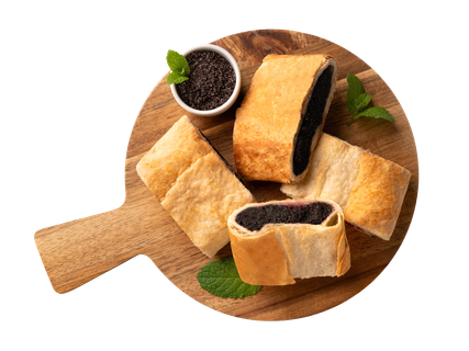 Meggyes-mákos rétes