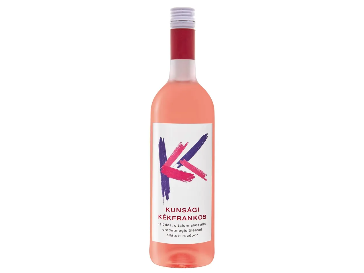 Kunsági Kékfrankos rosé bor.