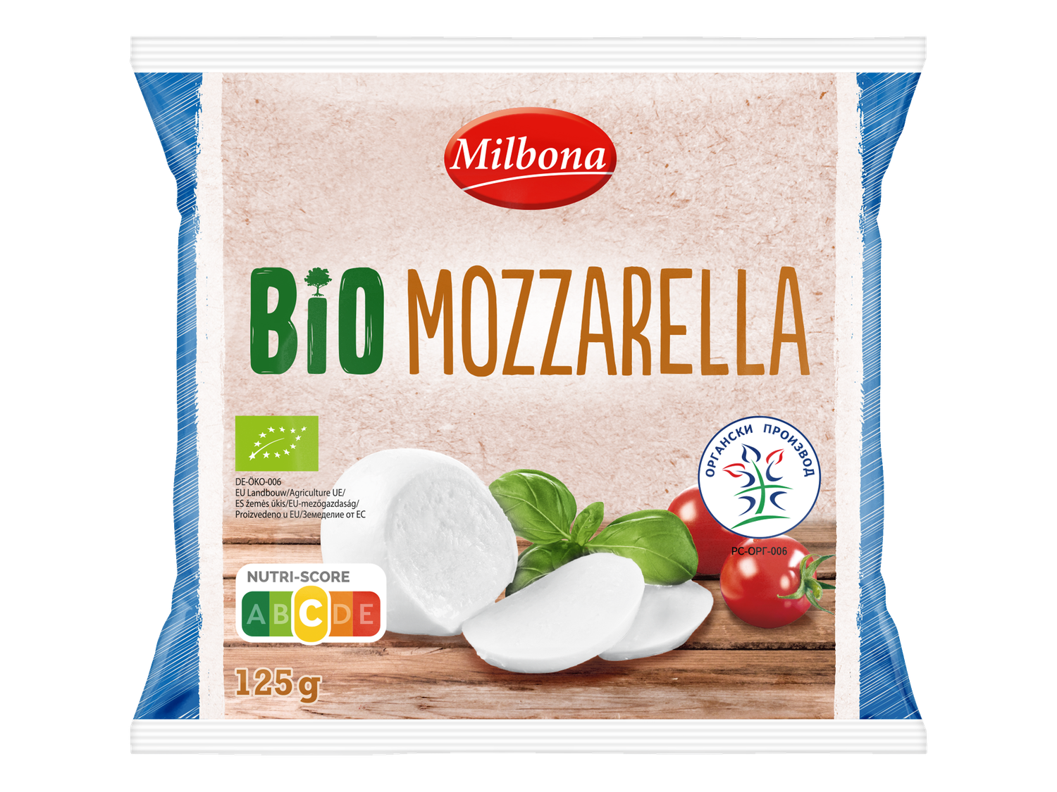 Bio mozzarella