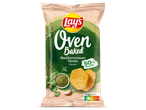 Zak ovengebakken chips met mediterrane kruiden, 50% minder vet en Nutri-Score B.