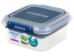 Sistema To Go Stax lunch box, 1.15L, with leak-proof lid and internal compartments.