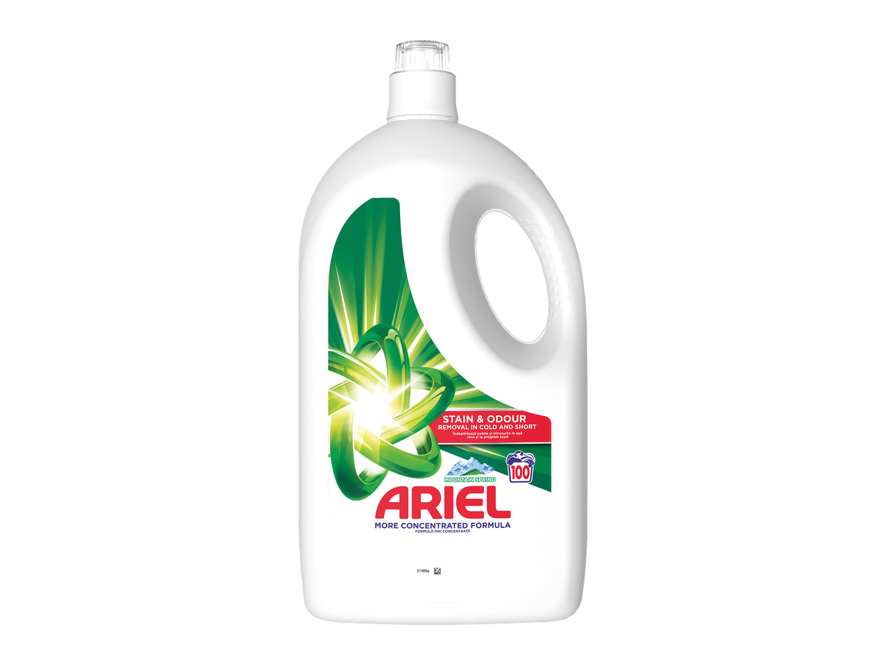 Detergent lichid concentrat pentru îndepărtarea petelor și mirosurilor, cu 100 de spălări.