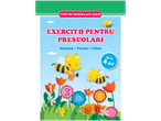 Caiet de lucru pentru preșcolari: numere, forme, litere.