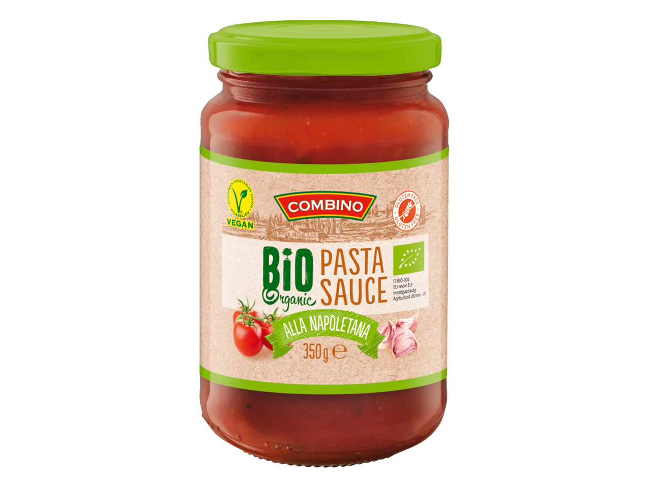 Sos bio Combino pentru paste Alla Napolitana.