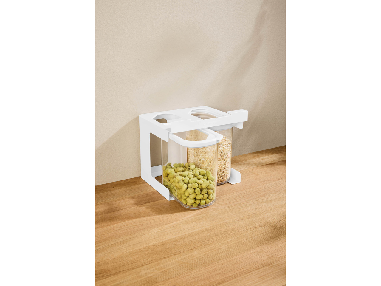 Set contenitori salvafreschezza con inserto per mobile