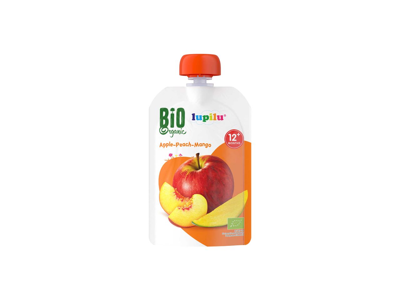 Bio Baby ételpüré alma és mangó ízesítéssel.