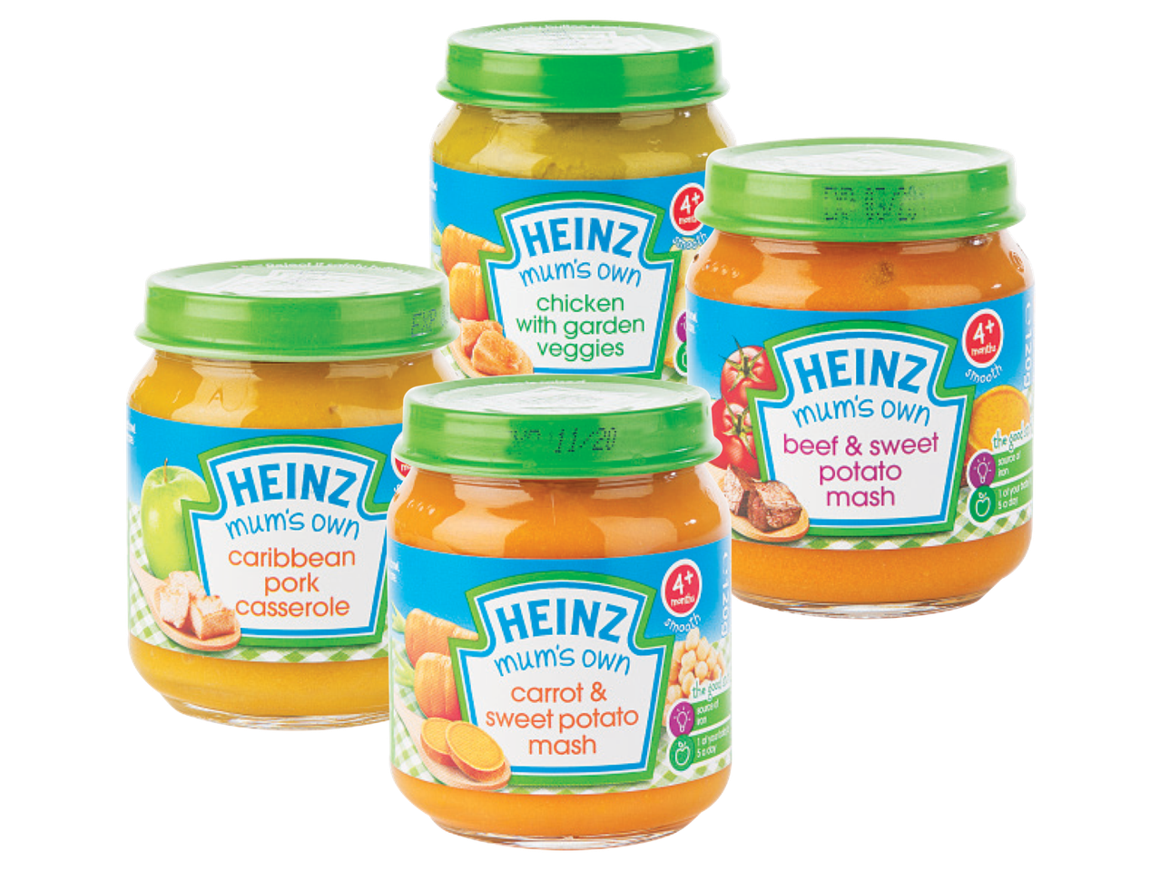 Go to full screen view: HEINZ® Baby Food Jars - Image 1