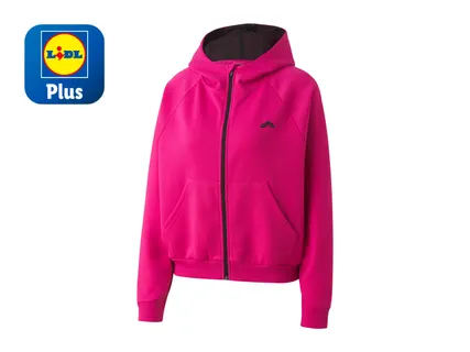 Crivit Ladies’ Sweat Jacket – Pink £8.99 with Lidl Plus In store from 22.05