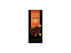 J.D. Gross vegan pure chocolade, 56% cacao, amandel en sinaasappel.