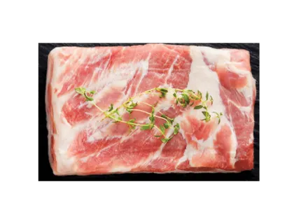 Šviežia kiaulienos šoninė be kaulo