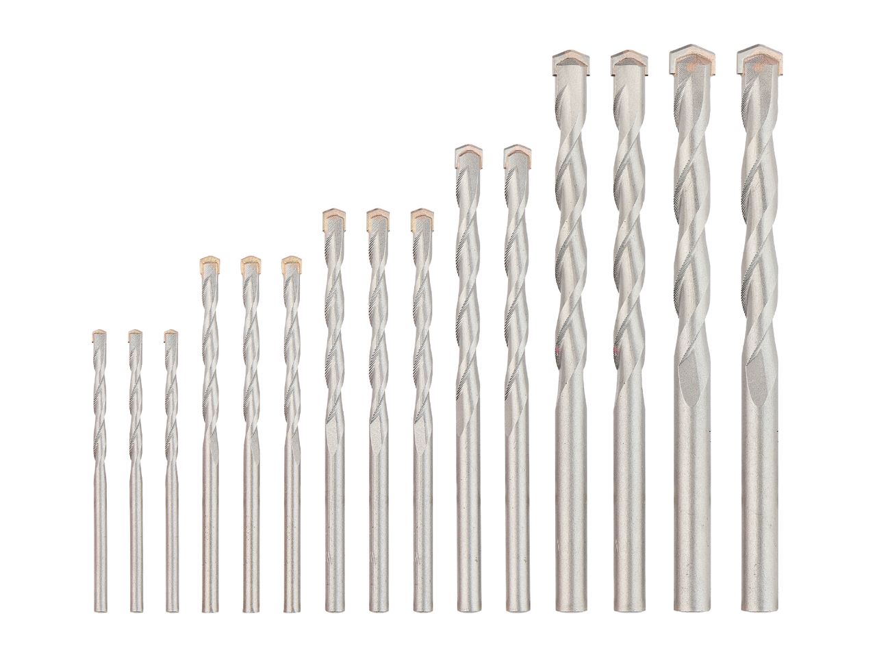 Masonry Drill Bit Set - 15 Pieces
