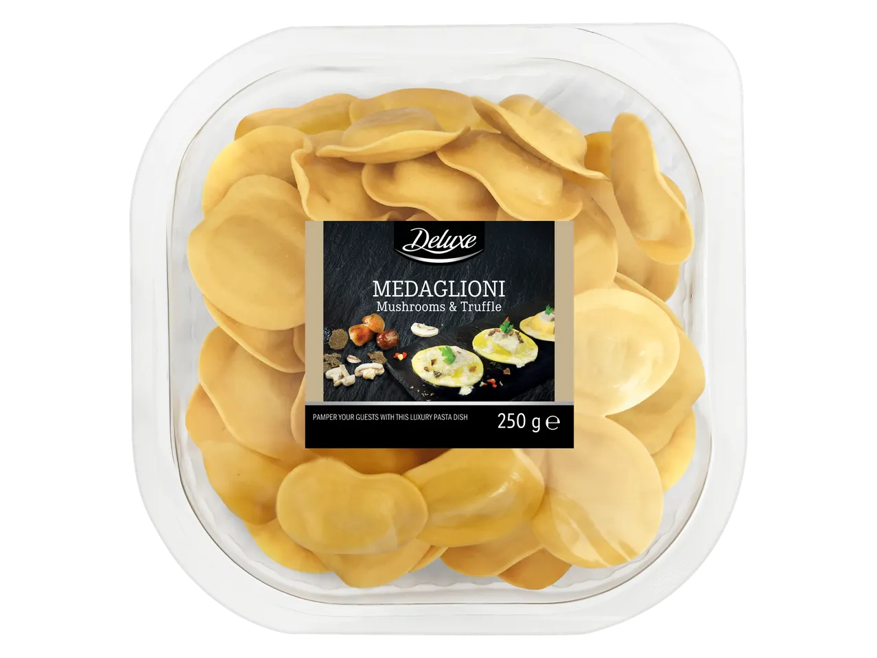 Deluxe Medaglioni ar sēnēm un trifēlēm.