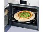 Piatră de pizza GRILLMEISTER cu pizza în cuptor