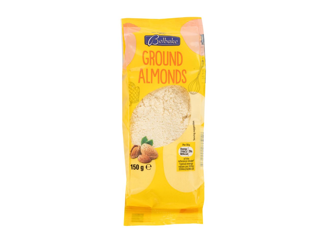 A 150g pack of ground almonds