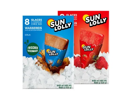 Sun Lolly Wassereis