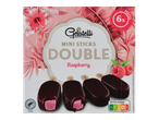 Embalagem de Gelatelli Mini Sticks Double Raspberry com 6 unidades.