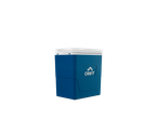Blue Crivit portable cooler.