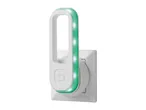 Plug-in LED night light with green illumination