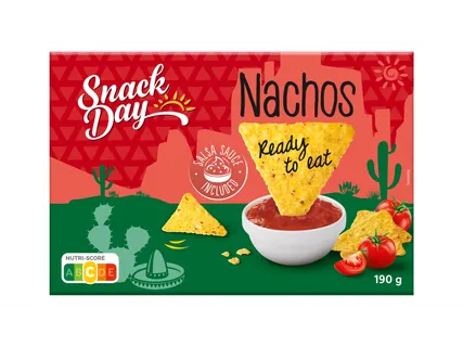 Nacho's met kaas- of salsasaus