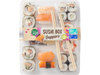 SELECT & GO Sushi dėžutė „Sapporo“ su įvairiais sušių ritinėliais, nigiri ir lazdelėmis.