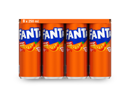 COCA-COLA of FANTA orange