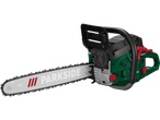 Parkside chainsaw: bar and engine.