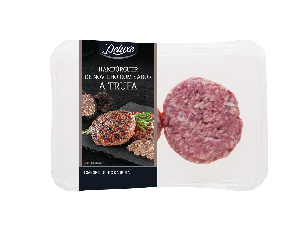 Hambúrguer de Novilho com Sabor a Trufa
