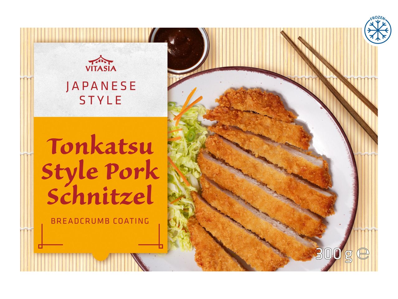 Go to full screen view: Vitasia Tonkatsu Pork Style Schnitzel - Image 1
