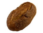 Brown Sourdough Bloomer, a rustic loaf of bread with a textured crust