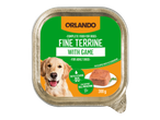 Pateu Orlando pentru câini adulți, cu carne de vânat.