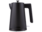 SILVERCREST® 3000W Kettle, black with vertical ridges and a handle.