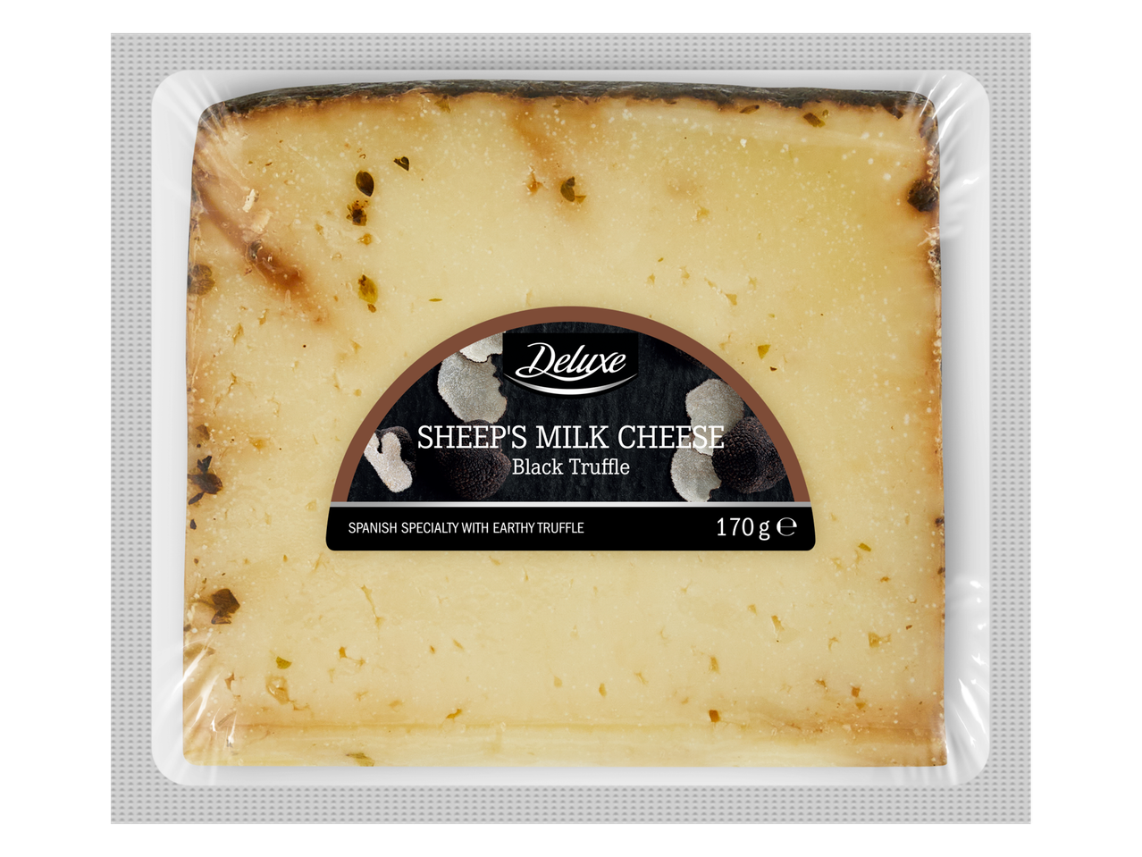 Deluxe Aitas piena siers ar melnajām trifelēm, 170g