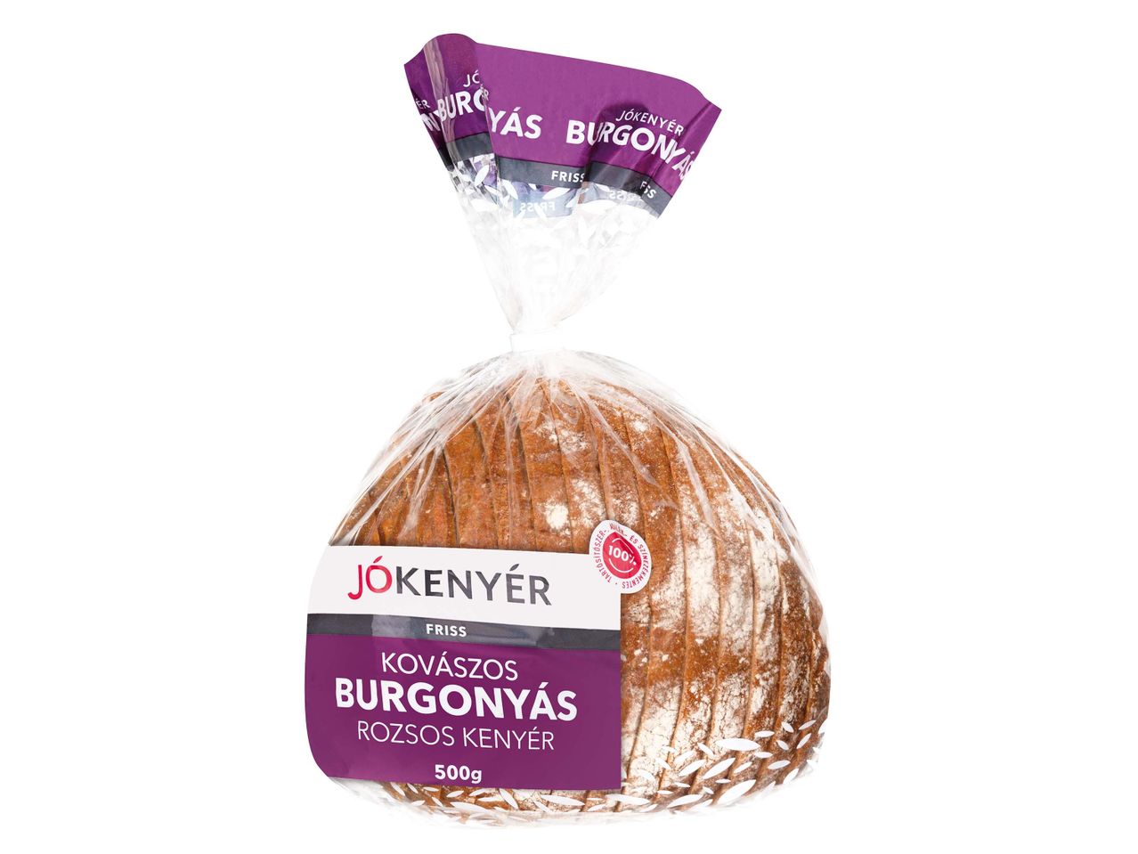 JóKenyér rozskenyér burgonyával: minőségi pékáru.